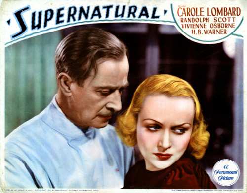 Supernatural From Left H.B. Warner Carole Lombard 1933 Movie Poster Masterprint - Item # VAREVCMSDSUPEEC131H