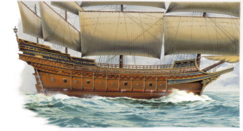 Galleon. Painting. ?? Aisa/Everett Collection Poster Print - Item # VAREVCFINA053AH003H