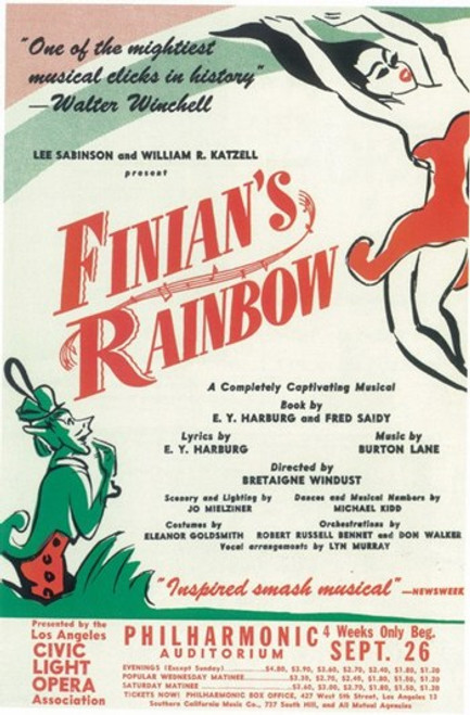 Finian's Rainbow (Broadway) Movie Poster (11 x 17) - Item # MOV407311