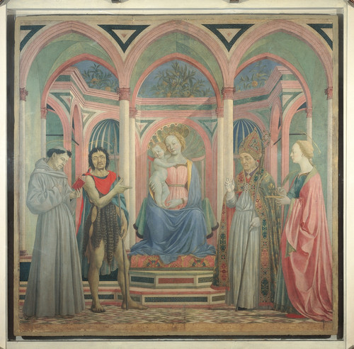 Madonna With Child And Sts Lucy Poster Print - Item # VAREVCMOND030VJ223H