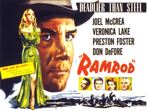 Ramrod Joel Mccrea Veronica Lake Donald Crisp Don Defore Preston Foster Arleen Whelan 1947 Movie Poster Masterprint - Item # VAREVCMSDRAMREC002H