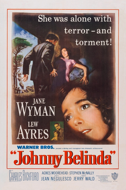 Johnny Belinda Us Poster Art Lew Ayres Jane Wyman 1948. Movie Poster Masterprint - Item # VAREVCMSDJOBEEC010H