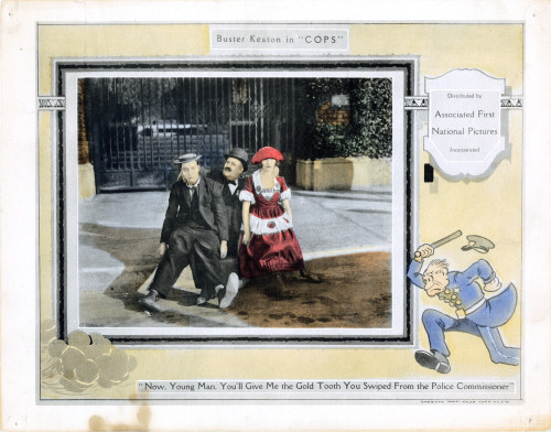 Cops Us Lobbycard Buster Keaton 1922 Movie Poster Masterprint - Item # VAREVCMSDCOPSEC001H