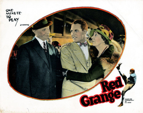 One Minute To Play From Left Charles Ogle Harold 'Red' Grange Edythe Chapman 1926 Movie Poster Masterprint - Item # VAREVCMCDONMIEC066H