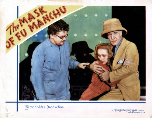 The Mask Of Fu Manchu From Left Jean Hersholt Karen Morley Lewis Stone 1932 Movie Poster Masterprint - Item # VAREVCMCDMAOFEC582H