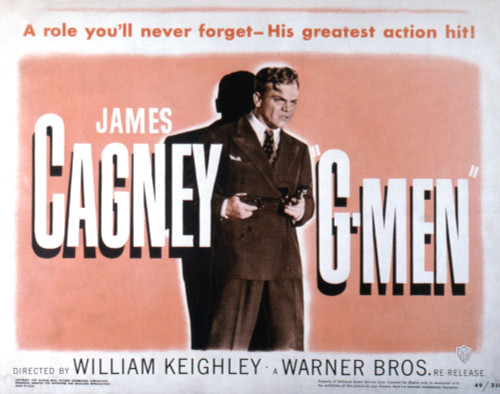 G-Men James Cagney 1935 Movie Poster Masterprint - Item # VAREVCMSDGMENEC003H