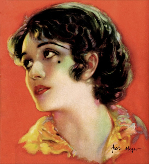Pola Negri Artwork From The Cover Of Motion Picture Magazine Ca Mid-1920S Photo Print - Item # VAREVCPCDPONEEC001H