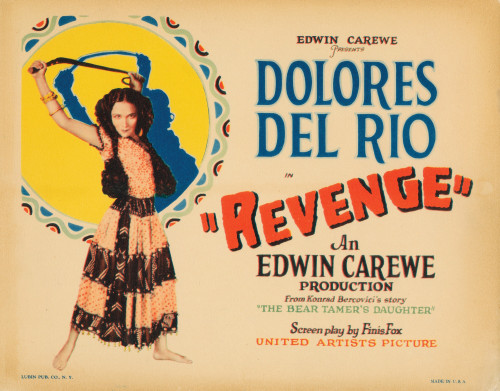 Revenge Title Card Dolores Del Rio 1928 Movie Poster Masterprint - Item # VAREVCMCDREVEEC042H