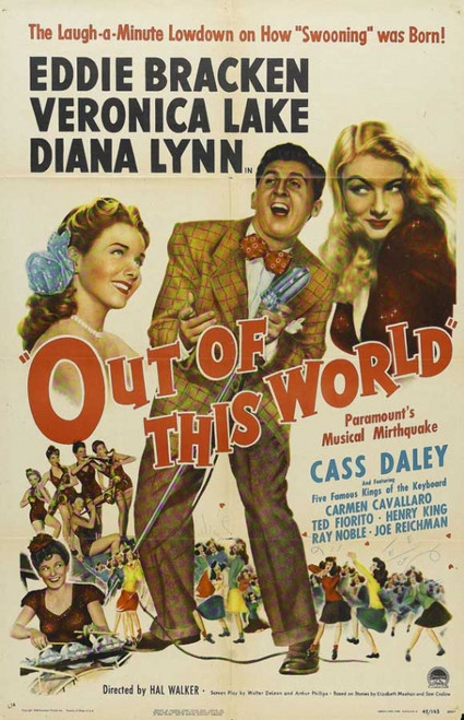 Out of This World Movie Poster Print (27 x 40) - Item # MOVGJ6168