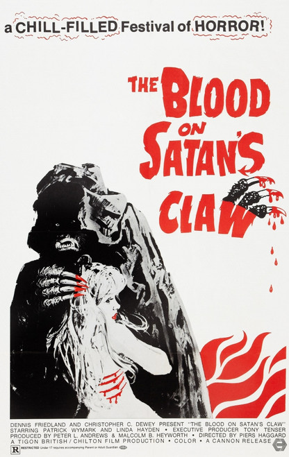 The Blood On Satan'S Claw Poster Art 1971 Movie Poster Masterprint - Item # VAREVCMCDBLONEC033H