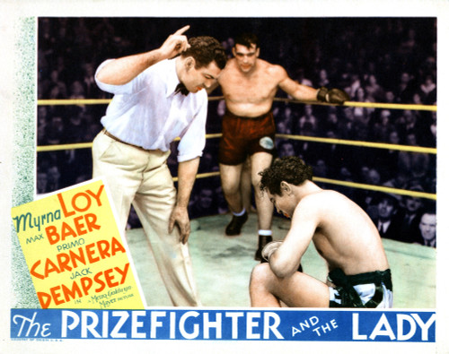 The Prizefighter And The Lady From Left Larry Mcgrath Primo Carnera Max Baer 1933 Movie Poster Masterprint - Item # VAREVCMCDPRANEC273H
