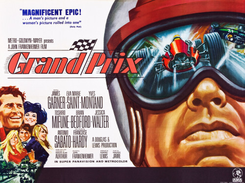 Grand Prix Movie Poster Masterprint - Item # VAREVCMCDGRPREC018
