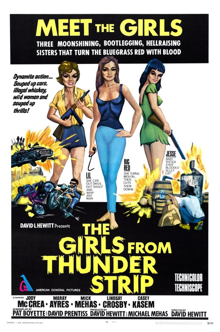 The Girls From Thunder Strip Us Poster Art 1970 Movie Poster Masterprint - Item # VAREVCMSDGIFREC017H