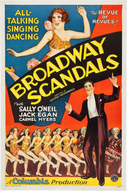 Broadway Scandals Movie Poster Print (27 x 40) - Item # MOVIB11490