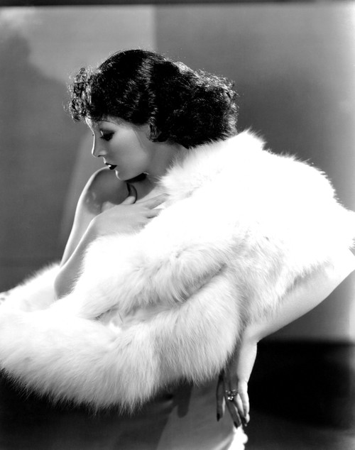 Lupe Velez Wearing White Fox Cape Ca. 1934 Photo Print - Item # VAREVCPBDLUVEEC029H