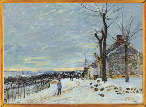 Snow At Veneux Nadon Poster Print - Item # VAREVCMOND025VJ894H