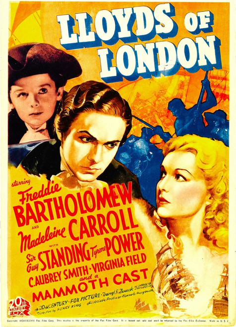 Lloyds Of London Movie Poster Masterprint - Item # VAREVCMCDLLOFFE001H
