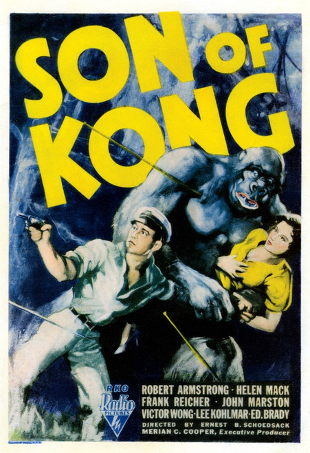 The Son Of Kong Poster From Left: Robert Armstrong Helen Mack 1933 Movie Poster Masterprint - Item # VAREVCMCDSOOFEC456H