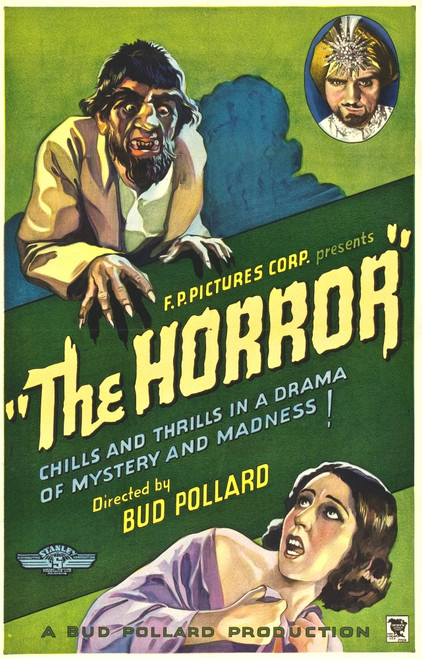 The Horror Poster Art 1932. Movie Poster Masterprint - Item # VAREVCMCDHORREC001H