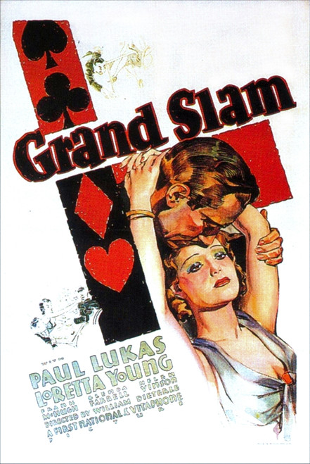 Grand Slam Us Poster Art From Top: Paul Lukas Loretta Young 1933 Movie Poster Masterprint - Item # VAREVCMCDGRSLEC006H