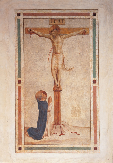 Crucifixion With St Dominic Poster Print - Item # VAREVCMOND024VJ751H