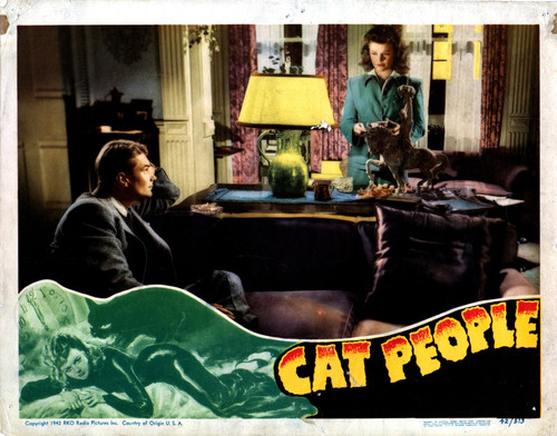 Cat People From Left Kent Smith Simone Simon 1942 Movie Poster Masterprint - Item # VAREVCMCDCAPEEC016H