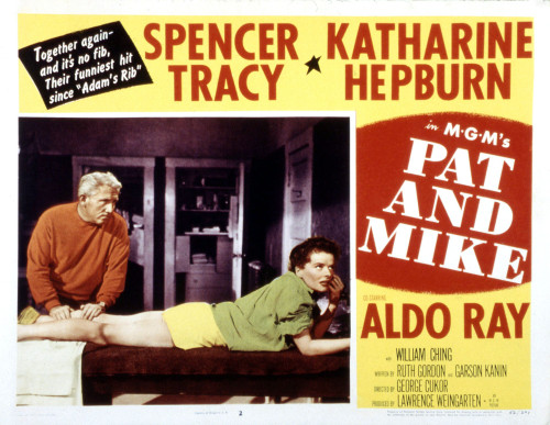 Pat And Mike Spencer Tracy Katharine Hepburn 1952 Movie Poster Masterprint - Item # VAREVCMSDPAANEC005H