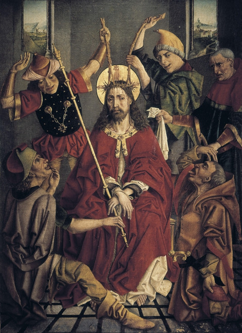 Mostaert Jan. Ecce Homo. 1St Half 16Th C. Dutch School. Renaissance Art. Oil On Wood. Spain. Burgos. Provincial Archaeological Museum. ?? Aisa/Everett Collection Poster Print - Item # VAREVCFINA049AH040H