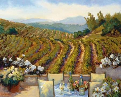 Vineyards to Mount St. Helena Poster Print by Ellie Freudenstein - Item # VARPDXF207D