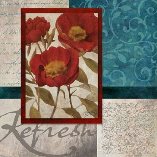 Red Botanicals I Poster Print by Elizabeth Medley - Item # VARPDX8306