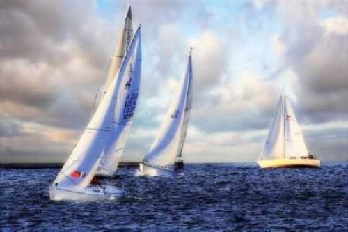 Sailing at Sunset I Poster Print by Alan Hausenflock - Item # VARPDXPSHSF733