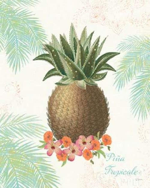 Flamingo Tropicale IV Poster Print by  Sue Schlabach - Item # VARPDX24974