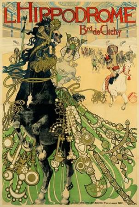 LHippodrome Poster Print by  Manuel Orazi - Item # VARPDX294702