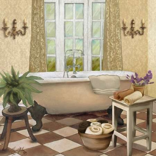 French Bath I Poster Print by Elizabeth Medley - Item # VARPDX7620