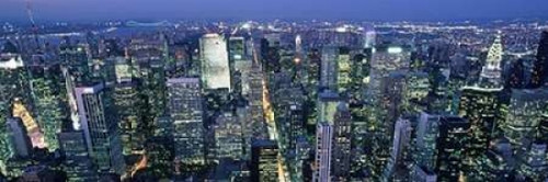 Fifth avenue and Midtown Manhattan, NYC Poster Print by  Michel Setboun - Item # VARPDX4MS3264