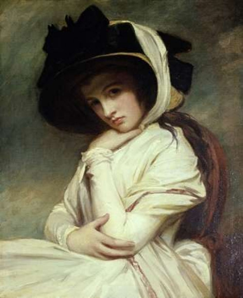 Lady Hamilton in a Straw Hat Poster Print by  George Romney - Item # VARPDX282758