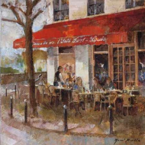 Caf  Saint-Louis Poster Print by Noemi Martin - Item # VARPDXMNP235