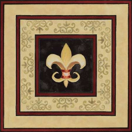 Fleur de Lys II Poster Print by janice Gaynor - Item # VARPDX9798