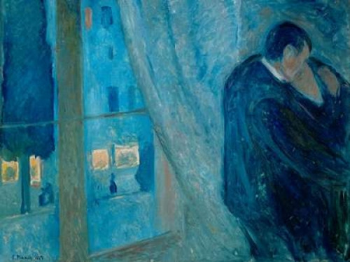 The Kiss Poster Print by Edvard Munch - Item # VARPDX3EU3019