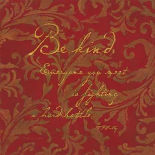 Be Kind Poster Print by Stephanie Marrott - Item # VARPDXSM363