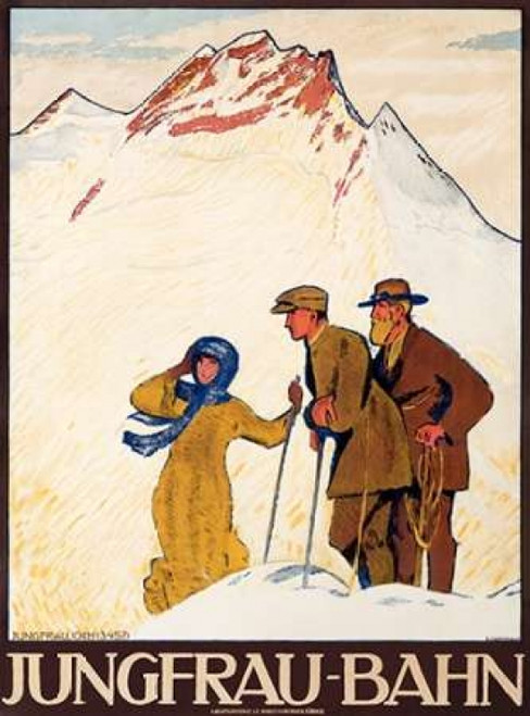 Jungfrau-Bahn Poster Print by  Emil Cardinaux - Item # VARPDX295900