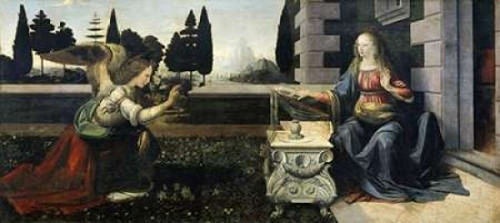 Annunciation Poster Print by  Leonardo Da Vinci - Item # VARPDX277235