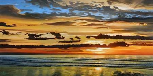 Alba sul mare Poster Print by Adriano Galasso