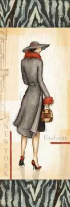 New York Fashion Poster Print by Andrea Laliberte - Item # VARPDXLAL076