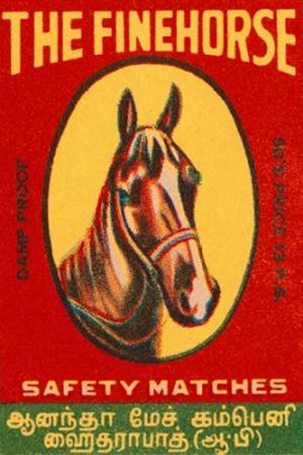 The Fine Horse Safety Matches Poster Print by Phillumenart - Item # VARPDX375875