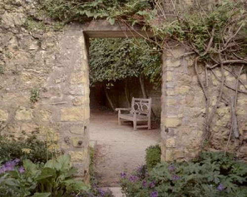 Banc de Jardin - 11 Poster Print by Alan Blaustein