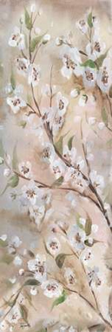 Cherry Blossoms Taupe Panel II Poster Print by  Tre Sorelle Studios - Item # VARPDXRB8287TS