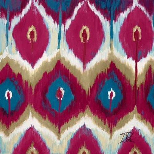 Red Tropical Ikat II Poster Print by Patricia Pinto - Item # VARPDX9912L