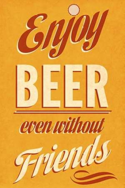 Enjoy Beer Poster Print by Sd Graphics Studio - Item # VARPDX9860P