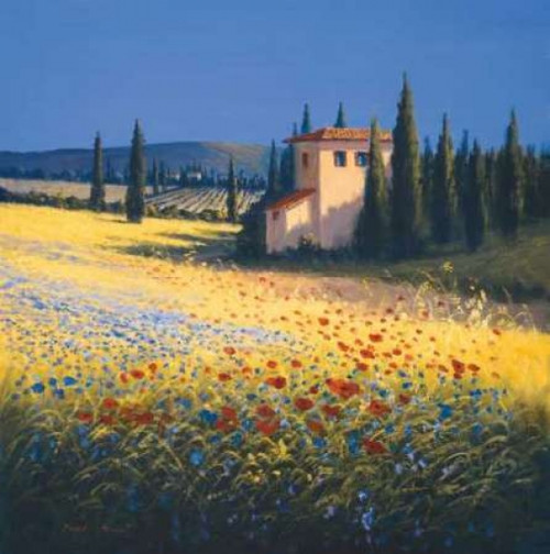 Summer Villa Poster Print by David Short - Item # VARPDX8262